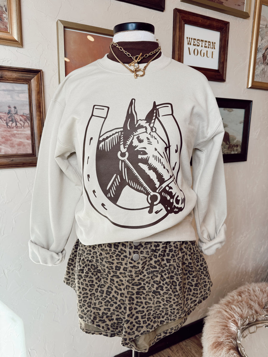 The Lucky Horse Sweatshirt MEDIUM