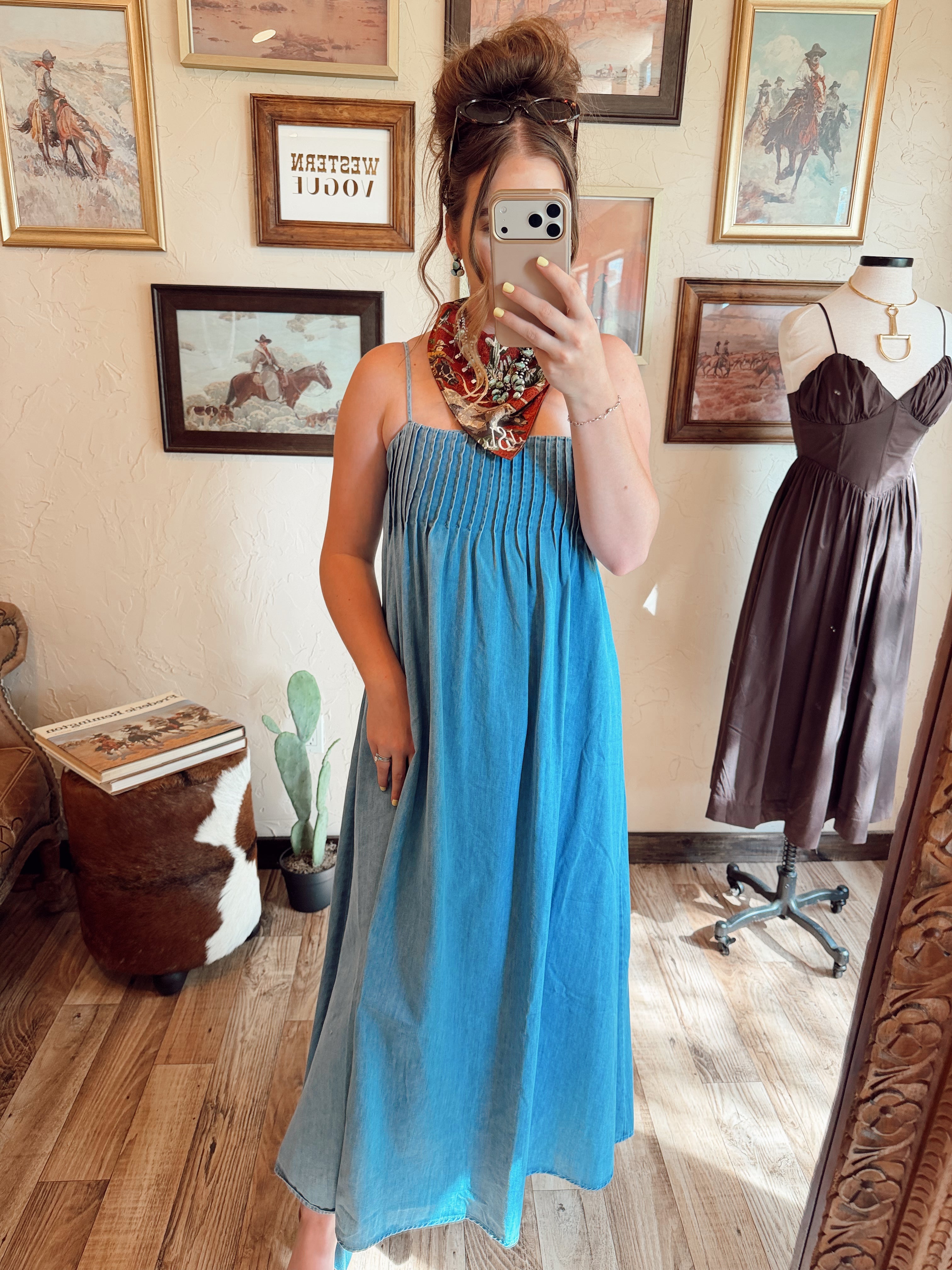 The Prichard Denim Dress