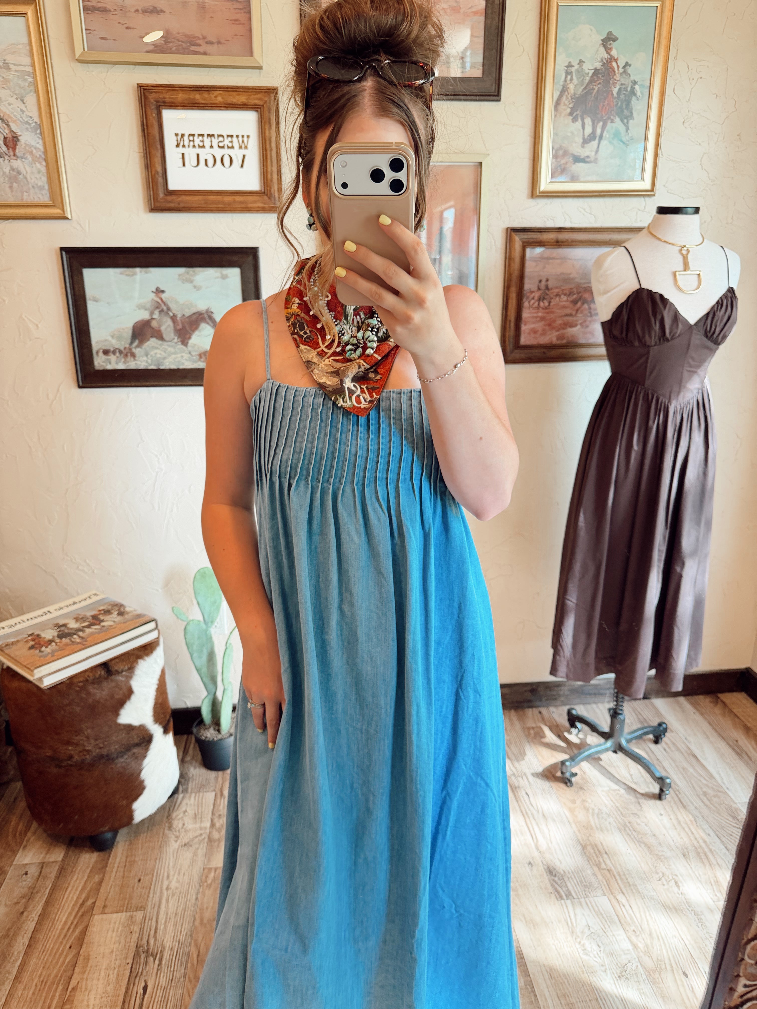 The Prichard Denim Dress