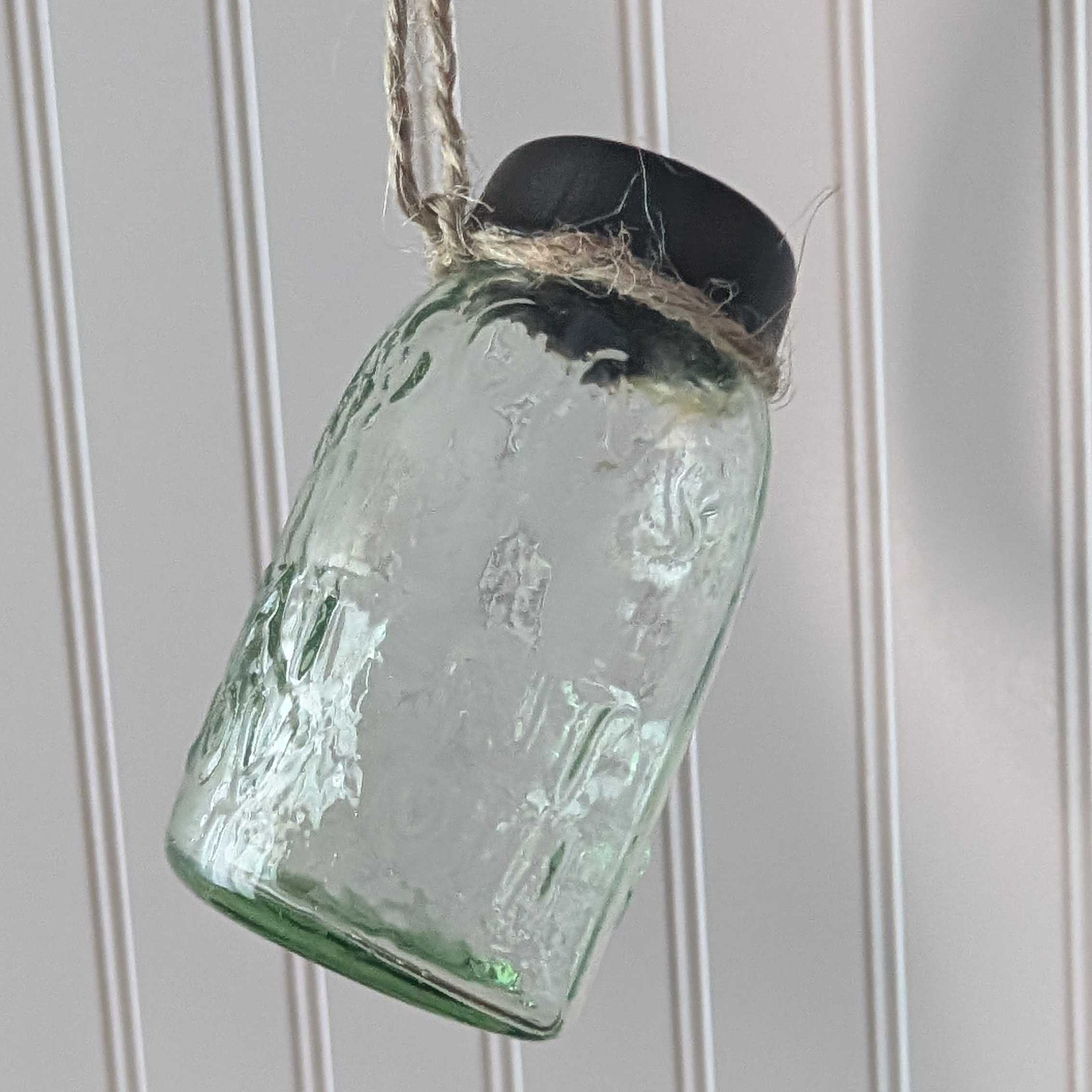 Miniature Mason Jar Ornament