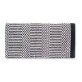 Grey Double Weave 32x64 Acrylic Blend Saddle Blanket BLACK GREY