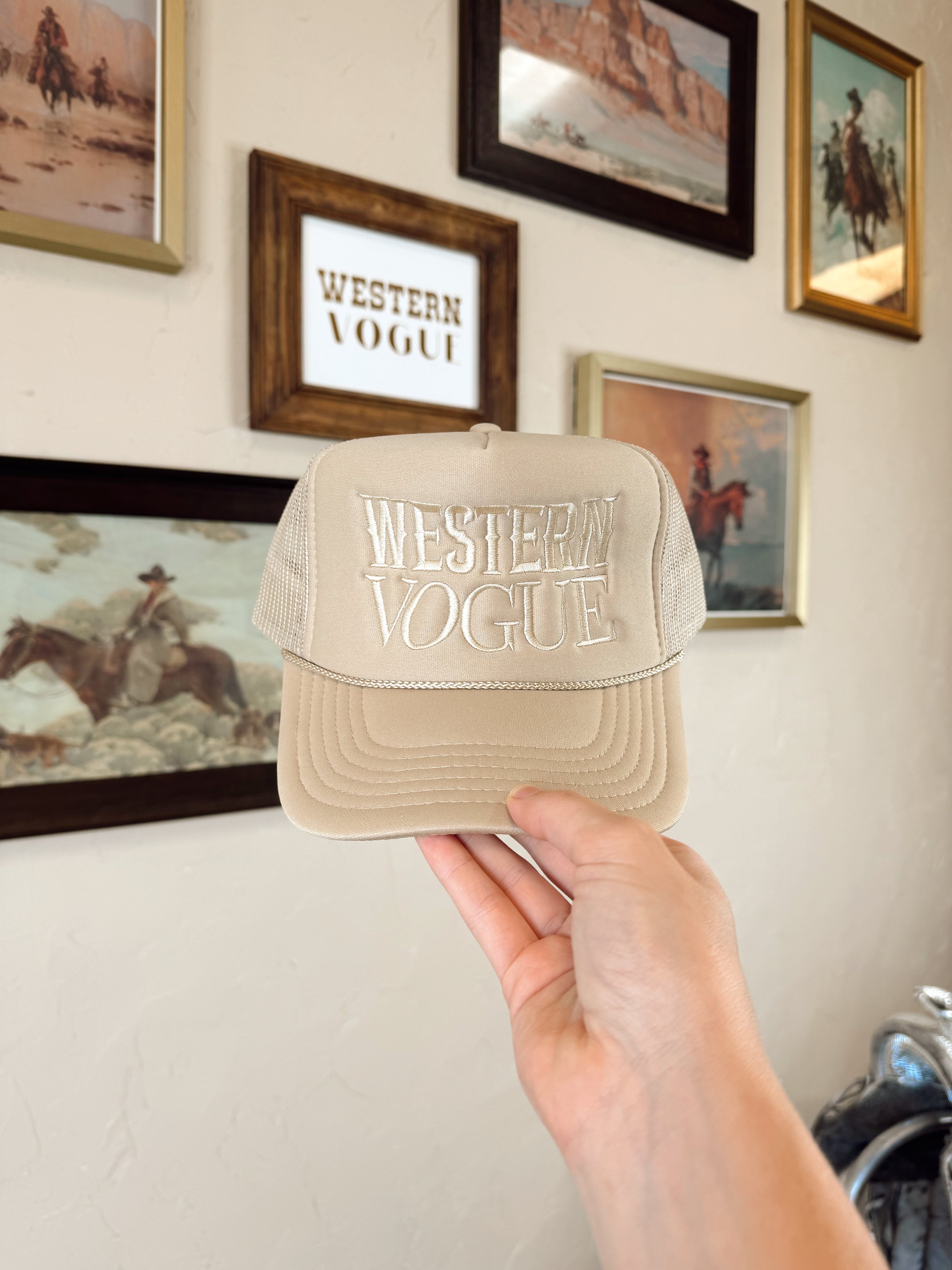 Western Vogue Trucker Hat