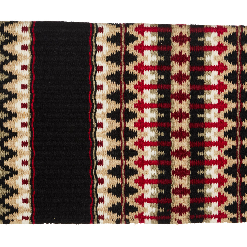 1313AA-46 Double Arrow 40X34 New Zealand Wool Saddle Blanket