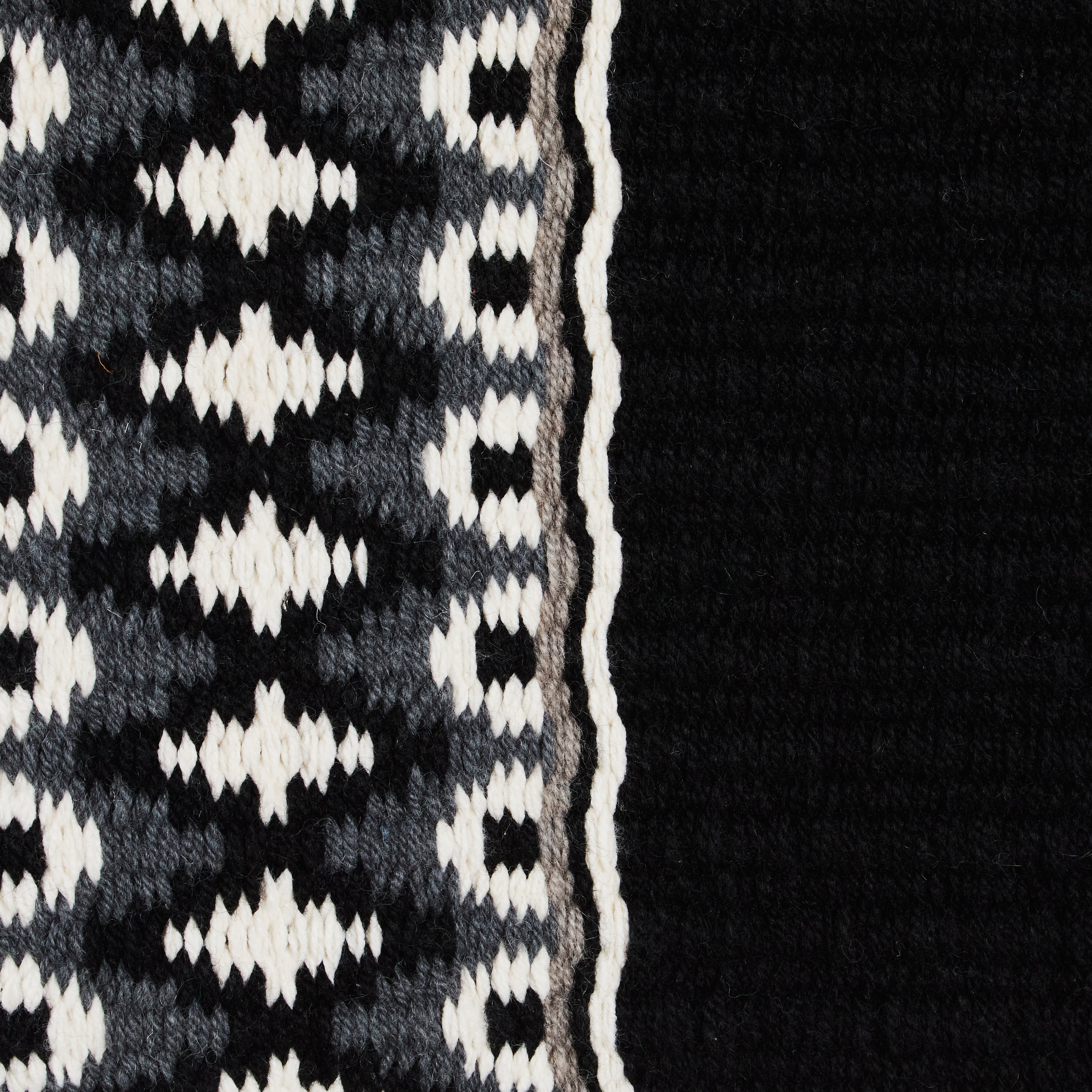 1313AA-84 Double Arrow 40X34 New Zealand Wool Saddle Blanket