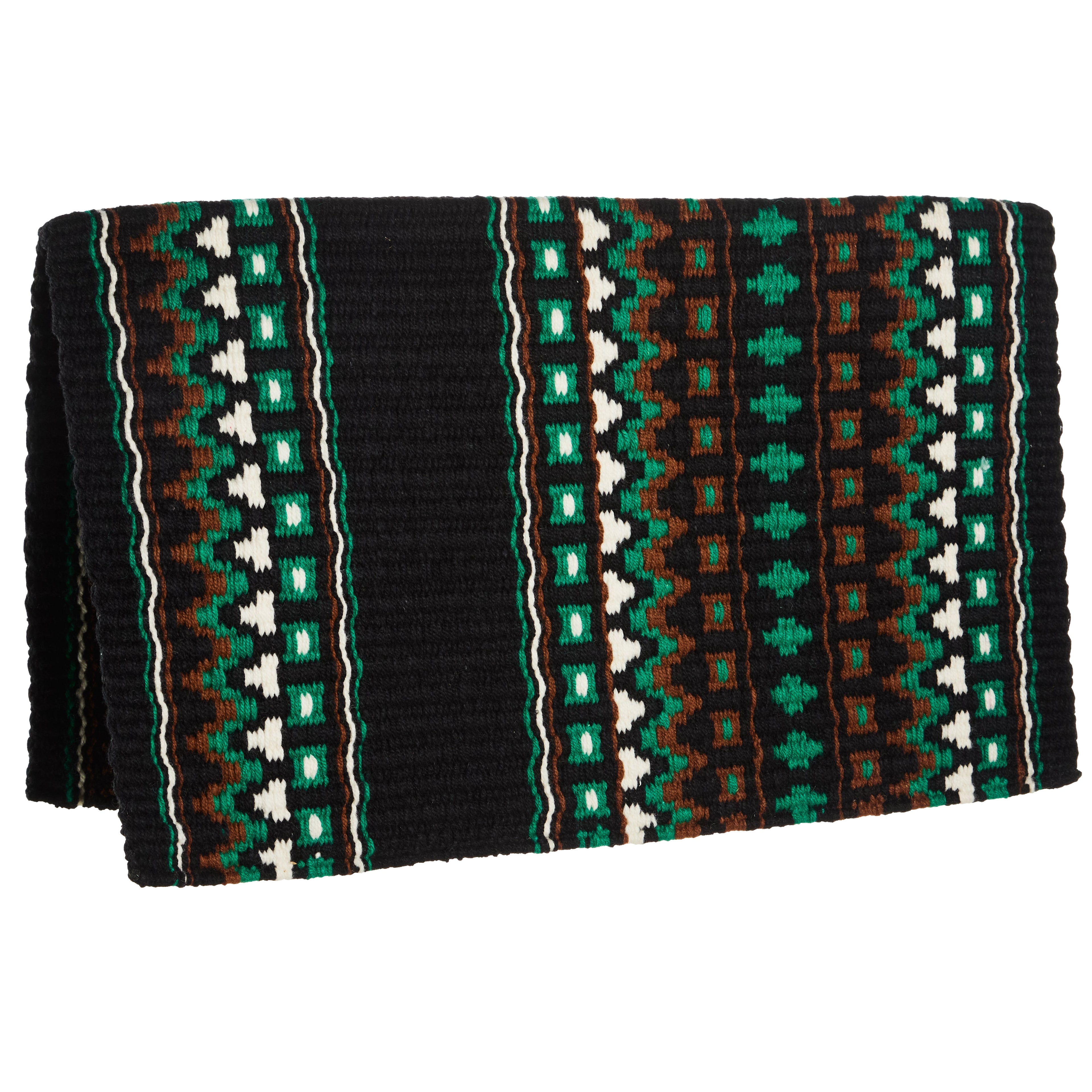 1313DOM-56 Domino 40X34 New Zealand Wool Saddle Blanket