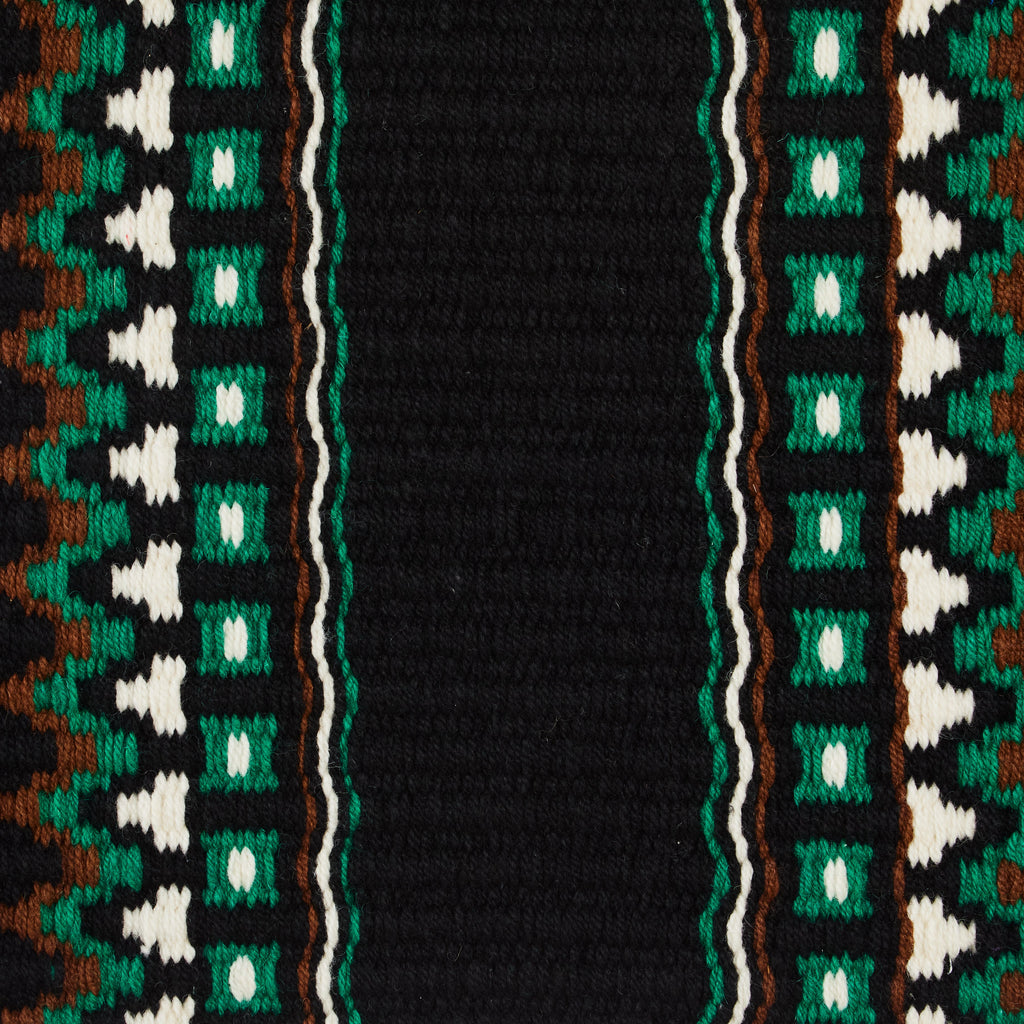 1313DOM-56 Domino 40X34 New Zealand Wool Saddle Blanket