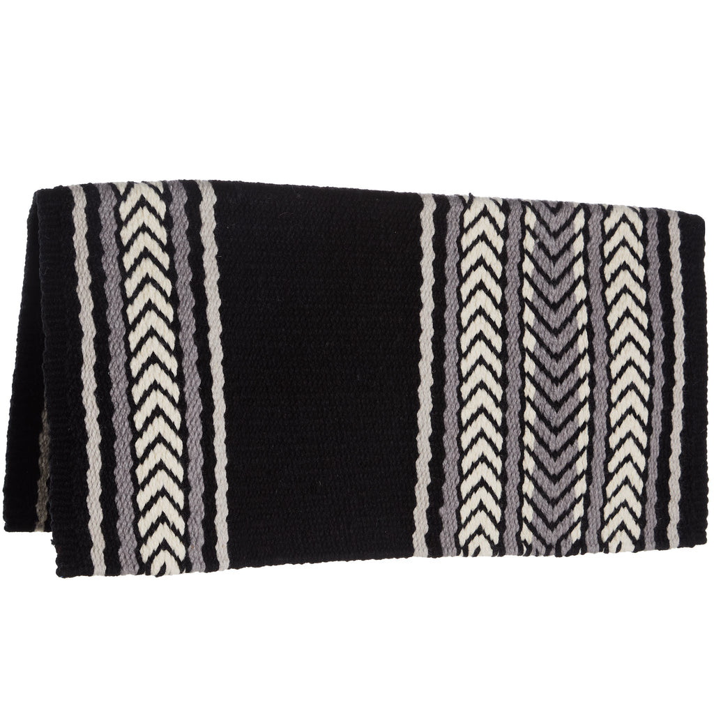 Iron Horse 36inx34in New Zealand Wool Saddle Blanket MULTI