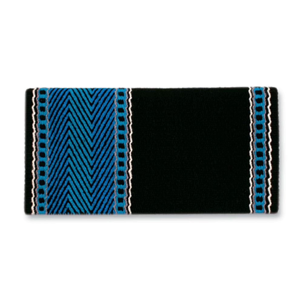 1338-9 Bar 8 36inX34in New Zealand Wool Saddle Blanket