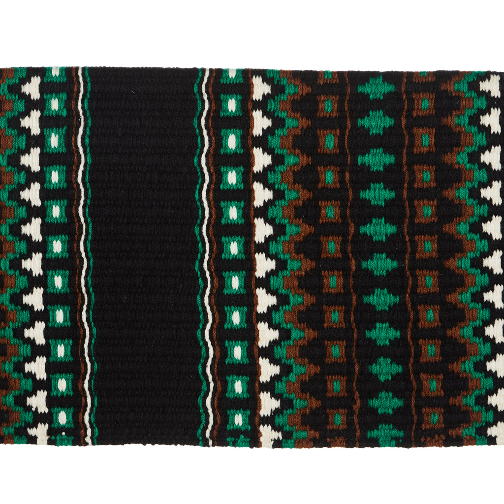 1313DOM-56 Domino 40X34 New Zealand Wool Saddle Blanket