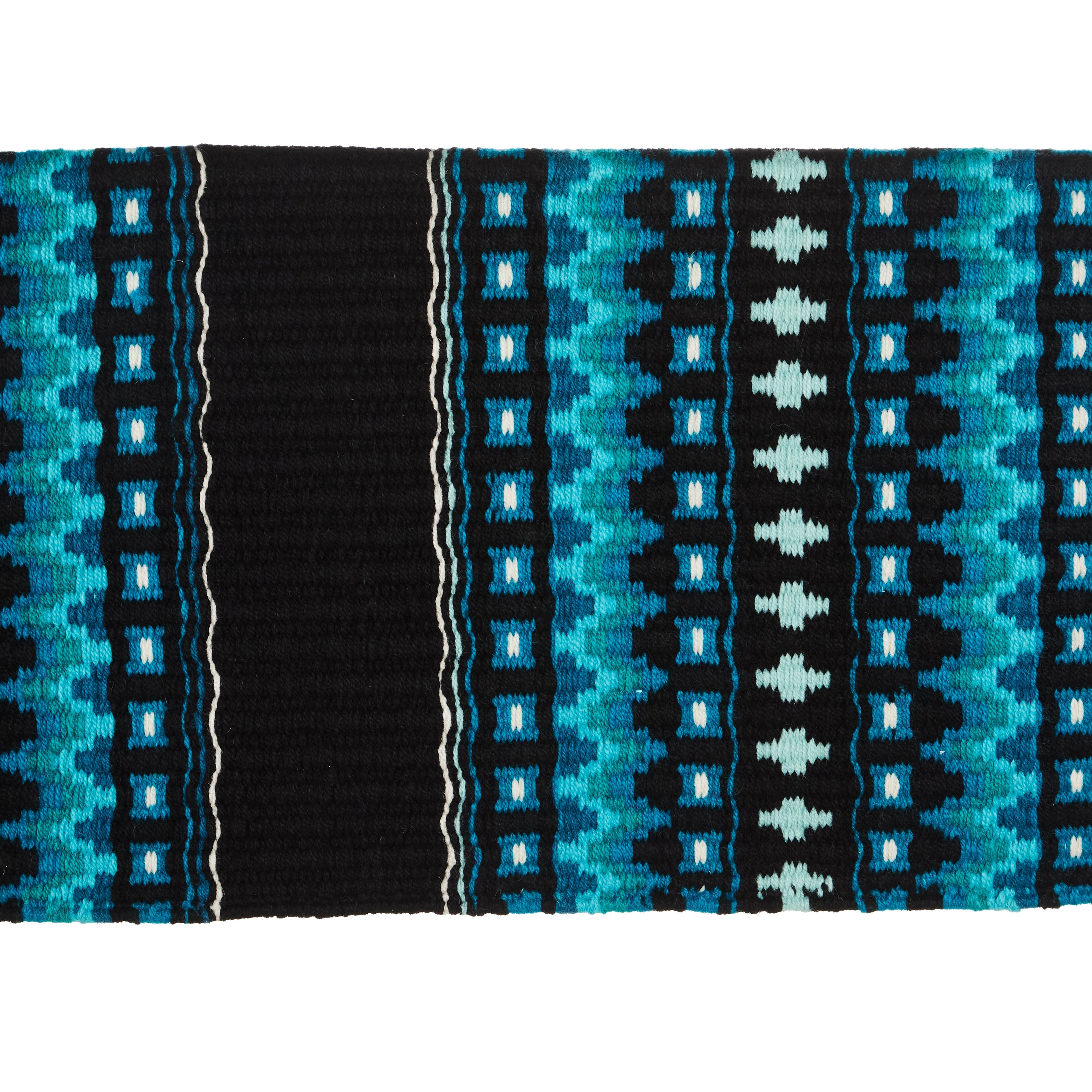 1313DOM-66 Domino 40X34 New Zealand Wool Saddle Blanket