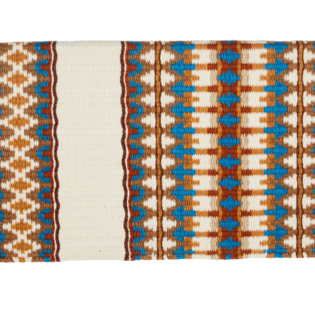 1313AA-54 Double Arrow 40X34 New Zealand Wool Saddle Blanket