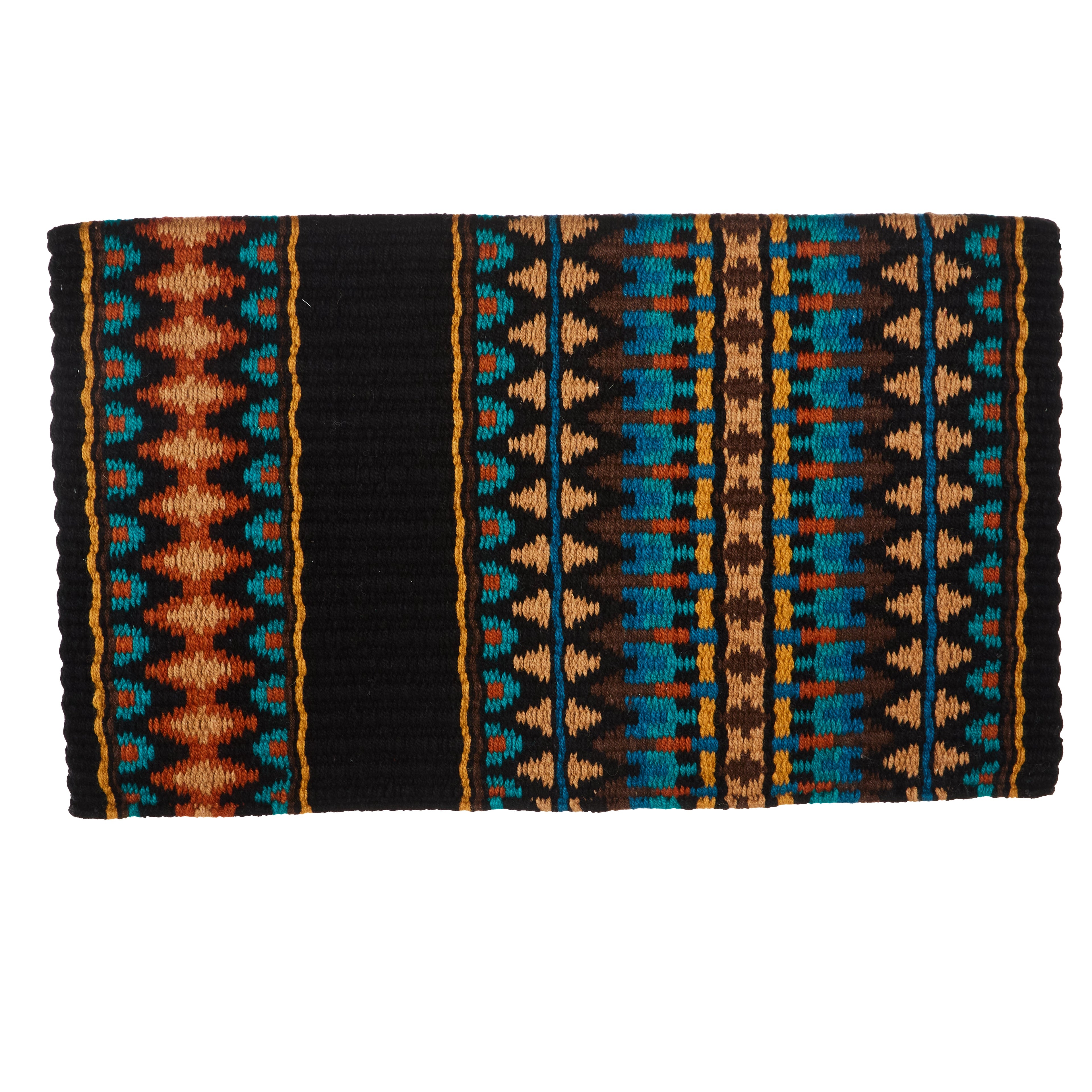 1313AA-63 Double Arrow 40X34 New Zealand Wool Saddle Blanket