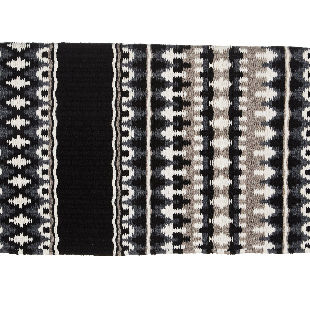 1313AA-84 Double Arrow 40X34 New Zealand Wool Saddle Blanket