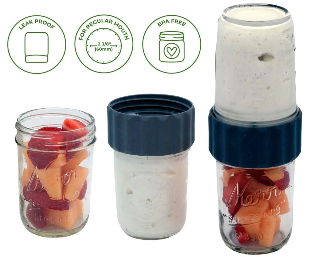 Salad and Snacks Starter Set for Mason Jars
