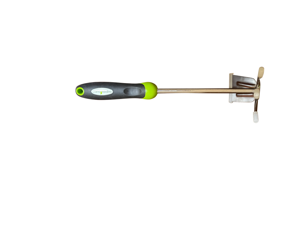 2-in-1 Garden Cultivator Rake Hoe Tiller Tool