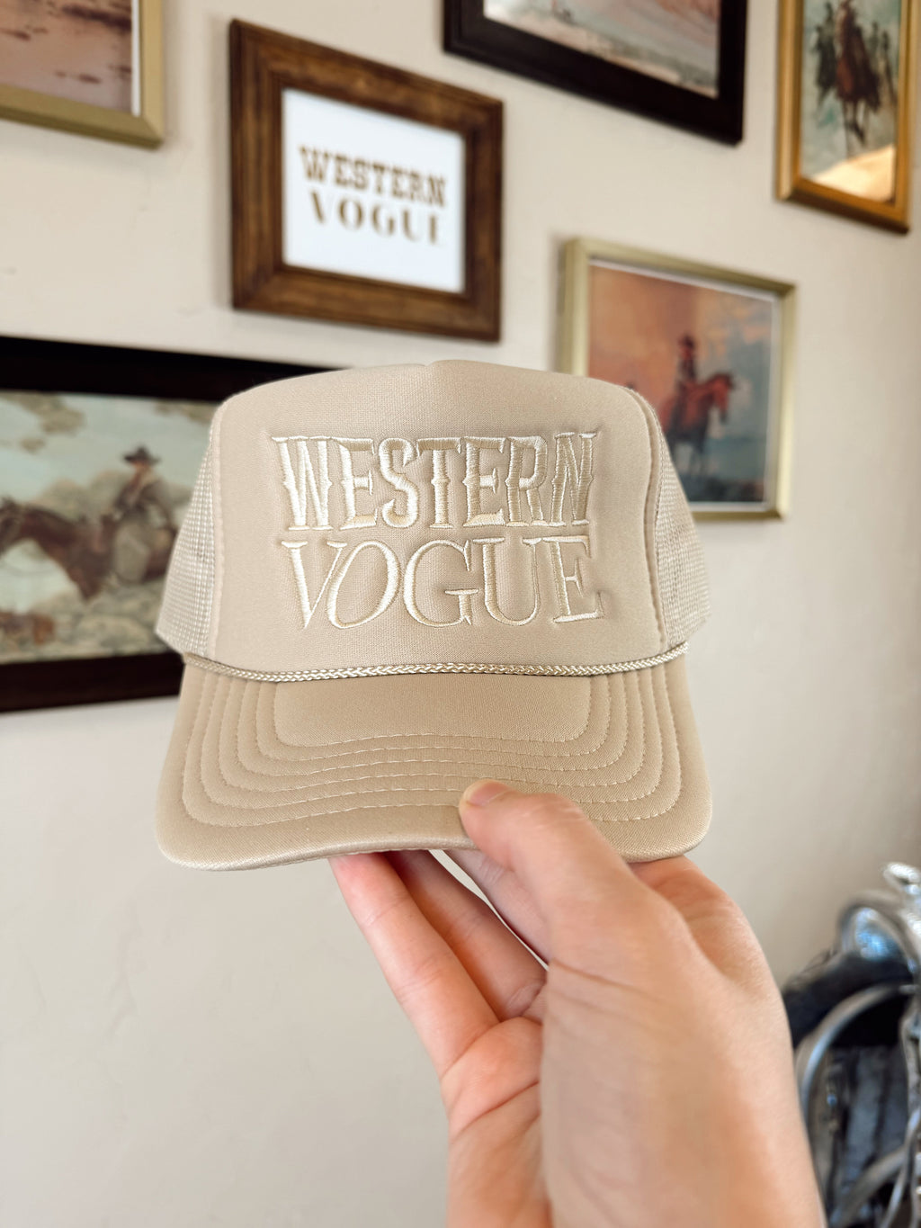 Western Vogue Trucker Hat
