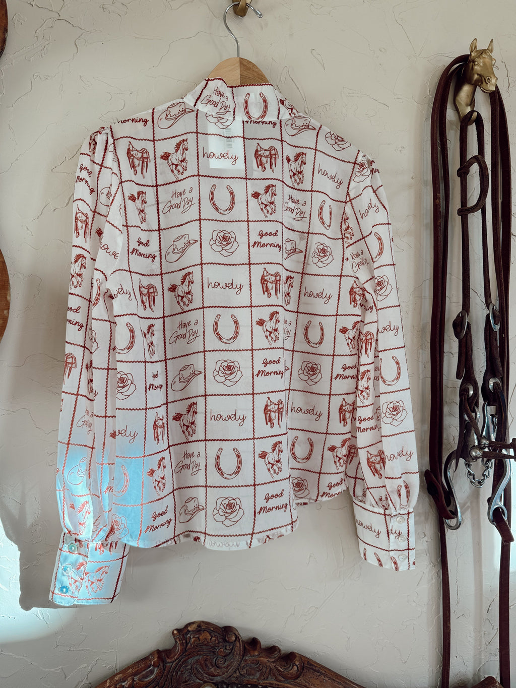 The Howdy Check Top