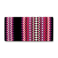 Mayatex 1458-6 40 X 34 In. Gemini Wool Saddle Blanket BLK PPL PNK