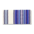 Mayatex 1458-7 40 X 34 In. Gemini Wool Saddle Blanket WHT PPL TURQ