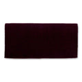1314-34 San Juan Solid Aubergine 36x34 New Zealand Wool Saddle Blanket AUBERGINE