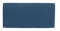 1314-30 San Juan Solid Navy 36x34 New Zealand Wool Saddle Blanket NAVY