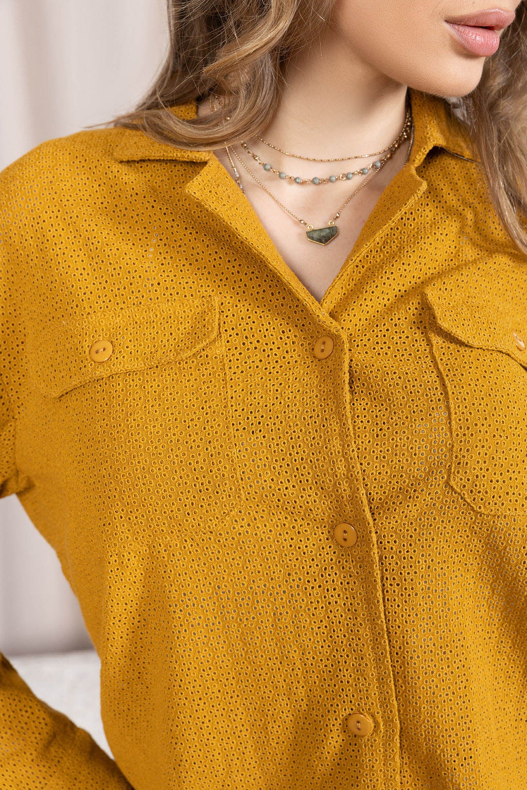 Caleen Macy Collared Shirt