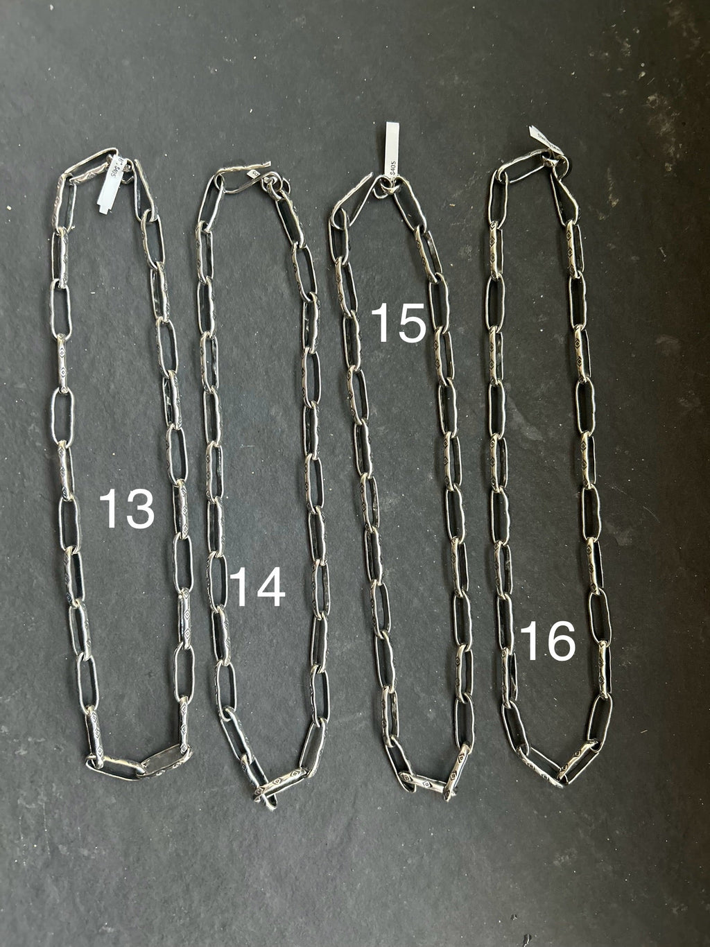 Sterling Silver Medicine Man Eye Paperclip Chain – 18”