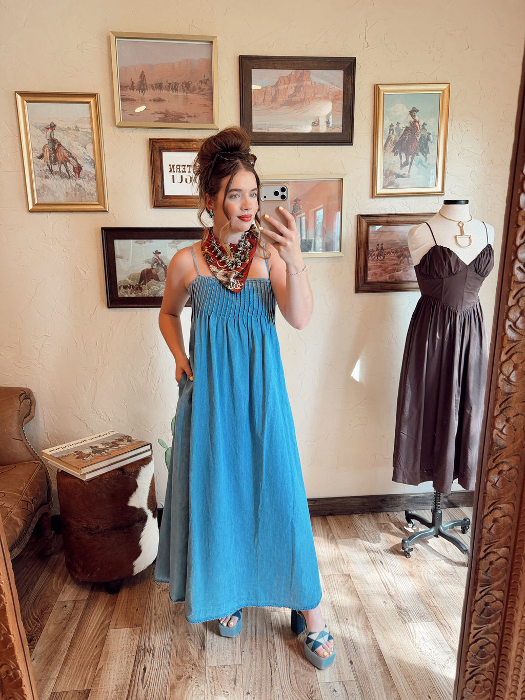 The Prichard Denim Dress