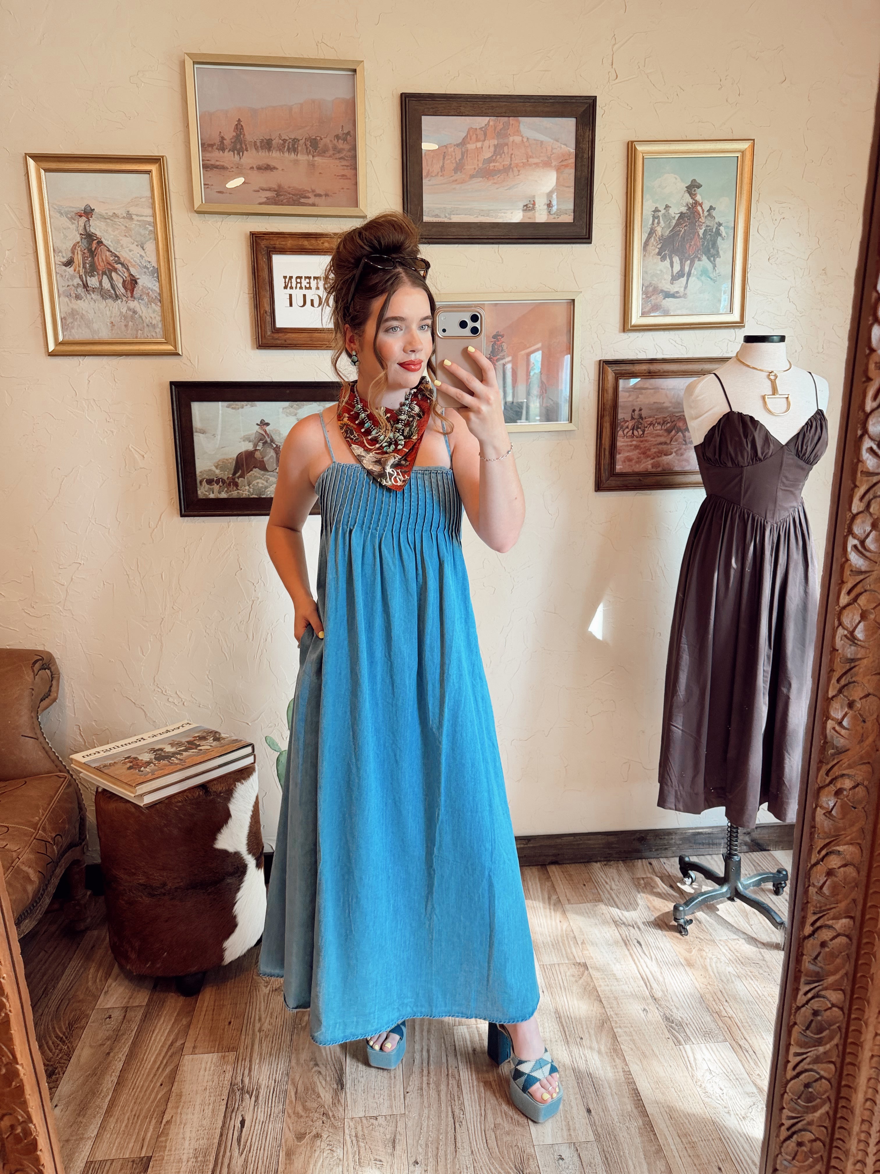 The Prichard Denim Dress