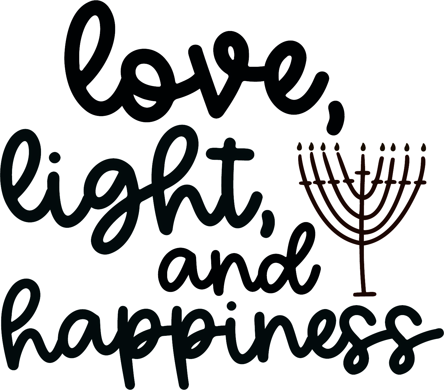 Hanukkah Laser Engraved Sleeves