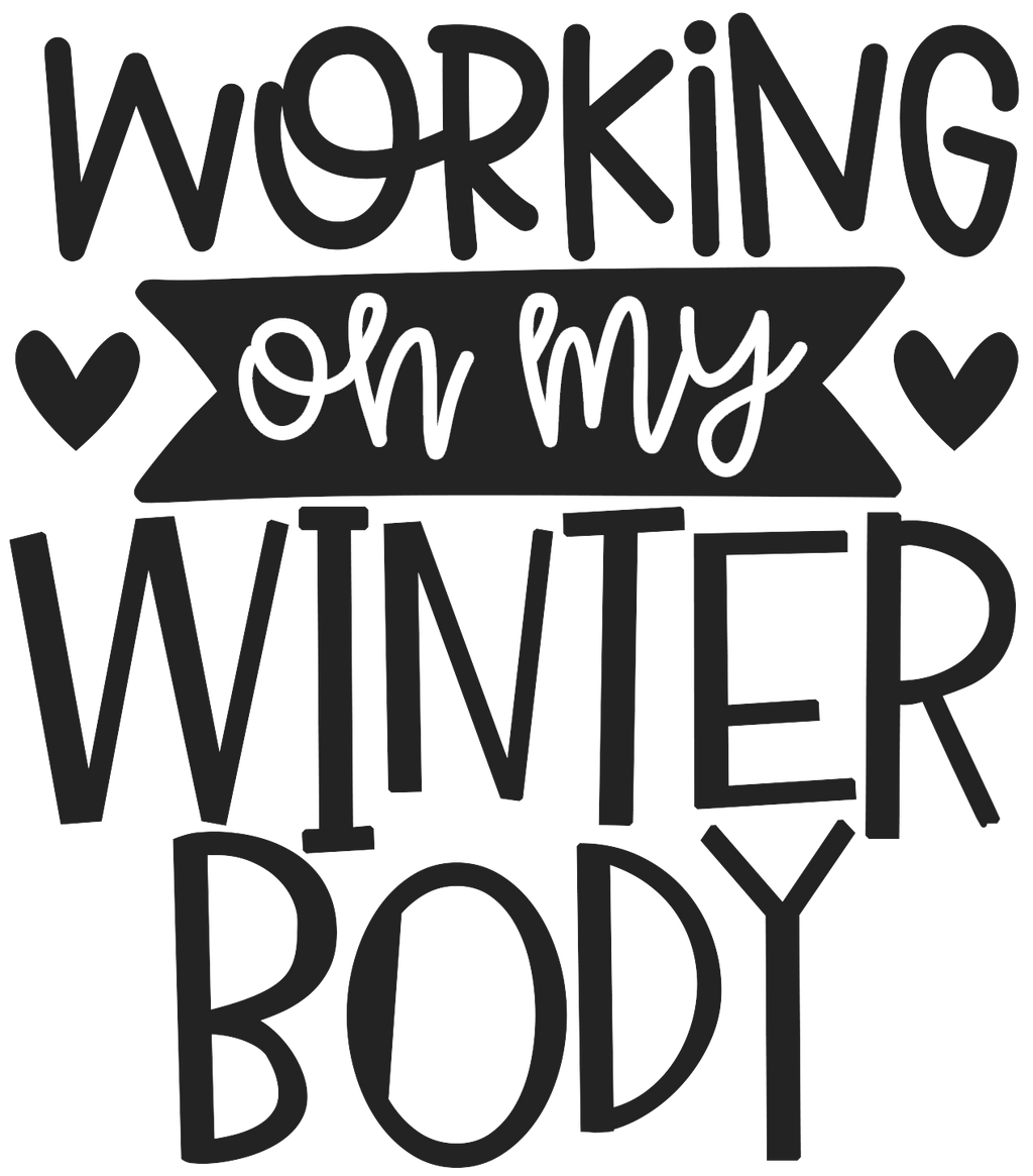 Humorous Winter Laser Engraved Sleeves