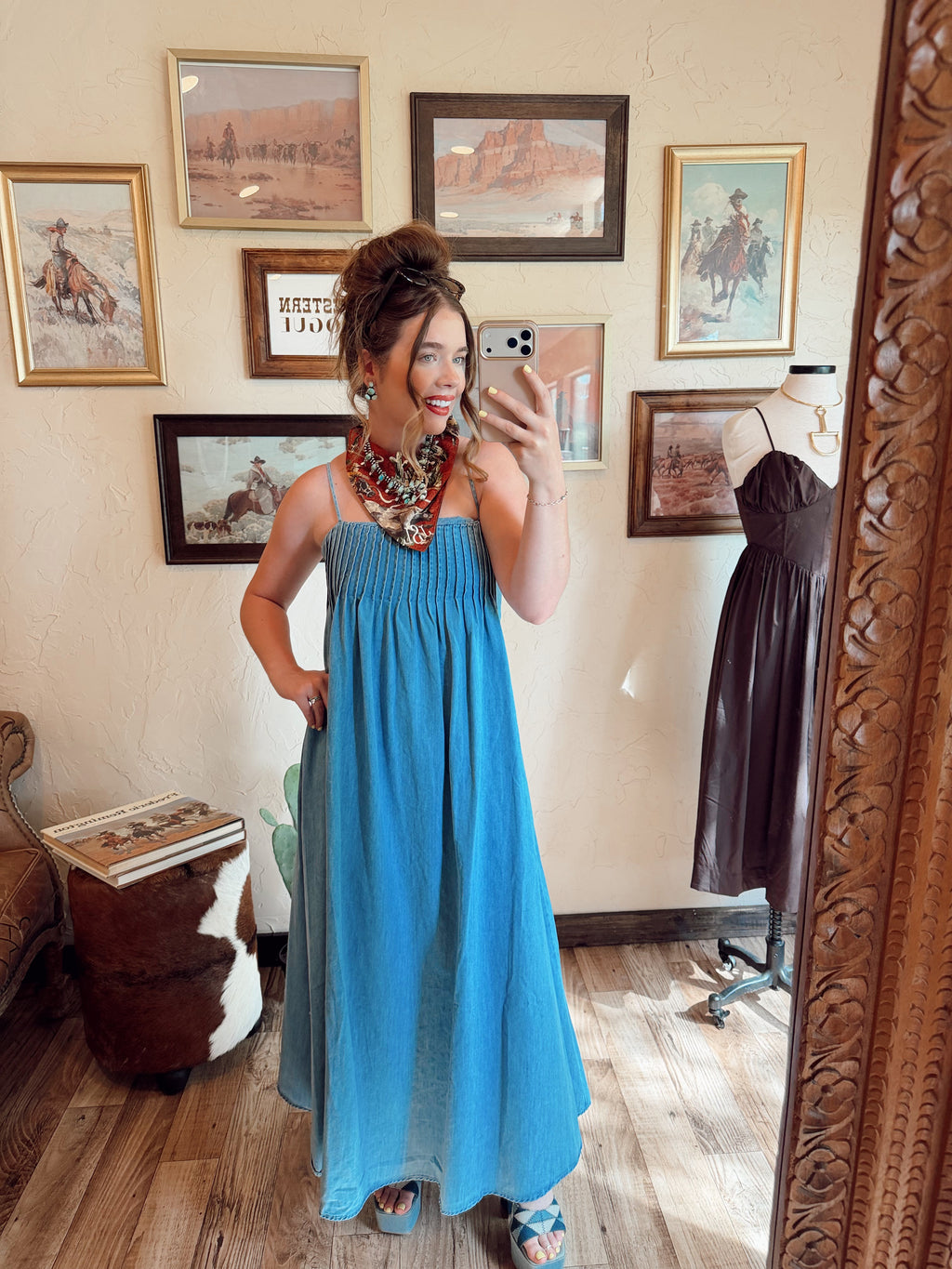 The Prichard Denim Dress