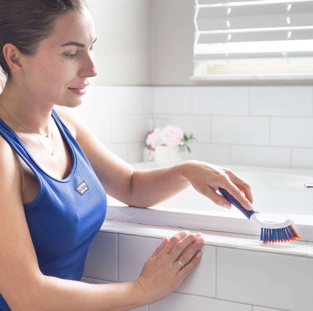 Bring It On Grout Pro Cleaner with Grout Cleaning Brush – 32Fl Oz