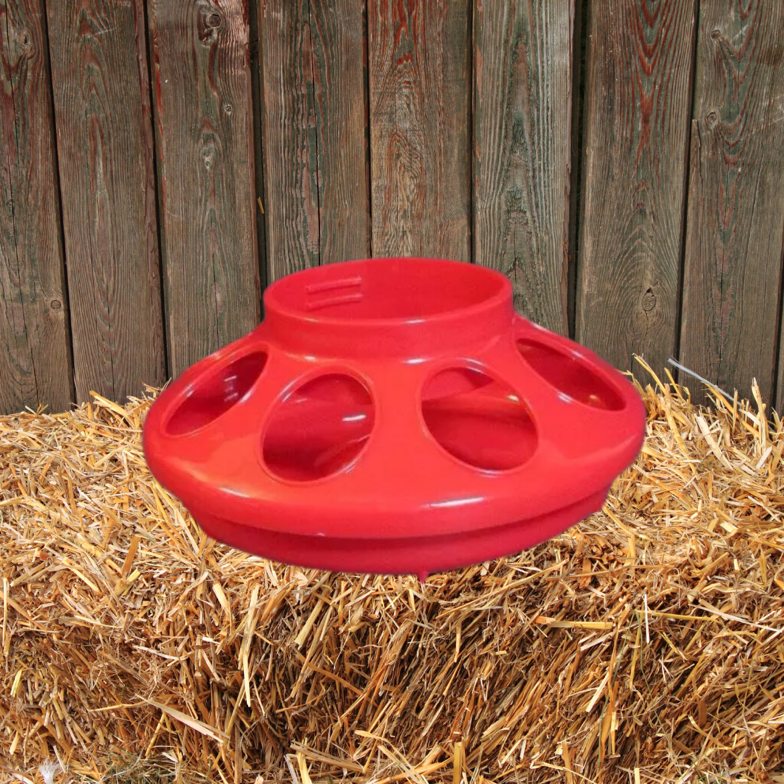 Little Giant Poultry Chicken Plastic Feeder Combo Set
