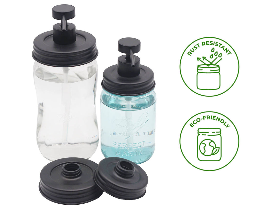 Threaded Lid Adapter for Mason Jars