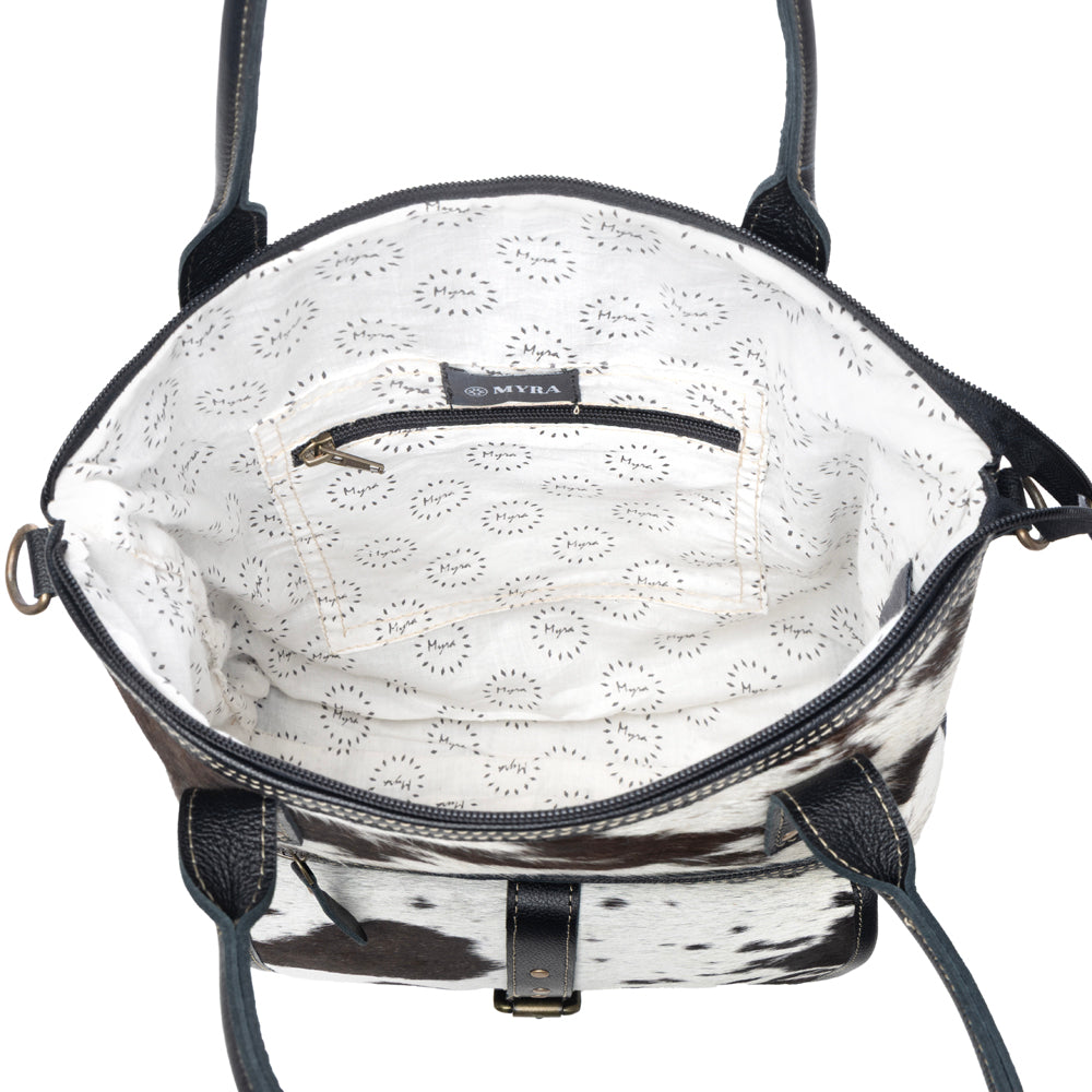 Mesa Maverick Tote Bag in Black & White