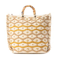 Myra Solana Weave Hand Embroidered Tote Bag in Sunlit Glow