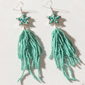 Skyfall Nova Earrings in Turquoise Blaze