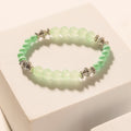 Myra Sunset Trails Bracelet Set in Mint Sky Silver
