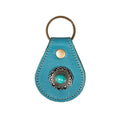 Concho Teal Key Fob