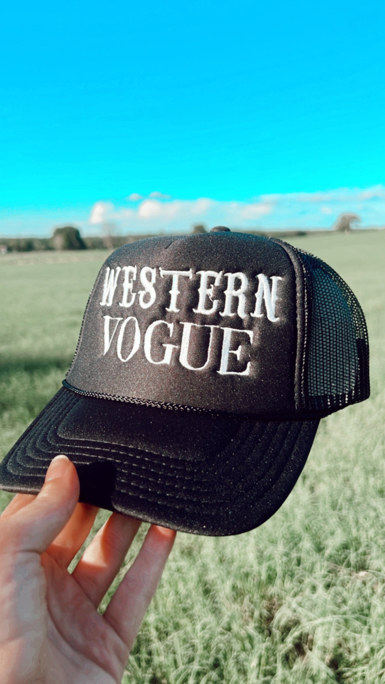 Western Vogue Trucker Hat