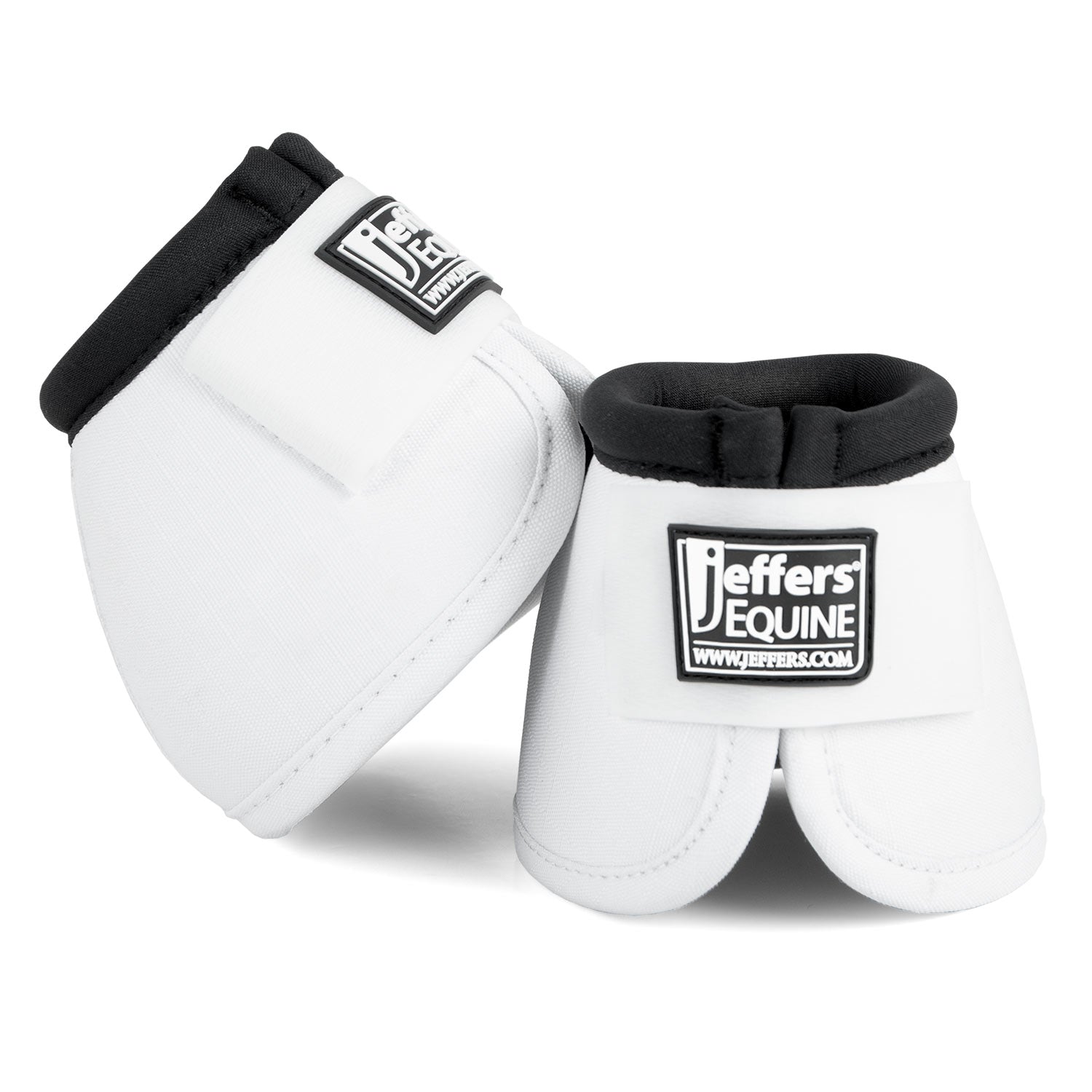 Jeffers No-Turn Bell Boots for Horses, Solid Colors, 2 ct