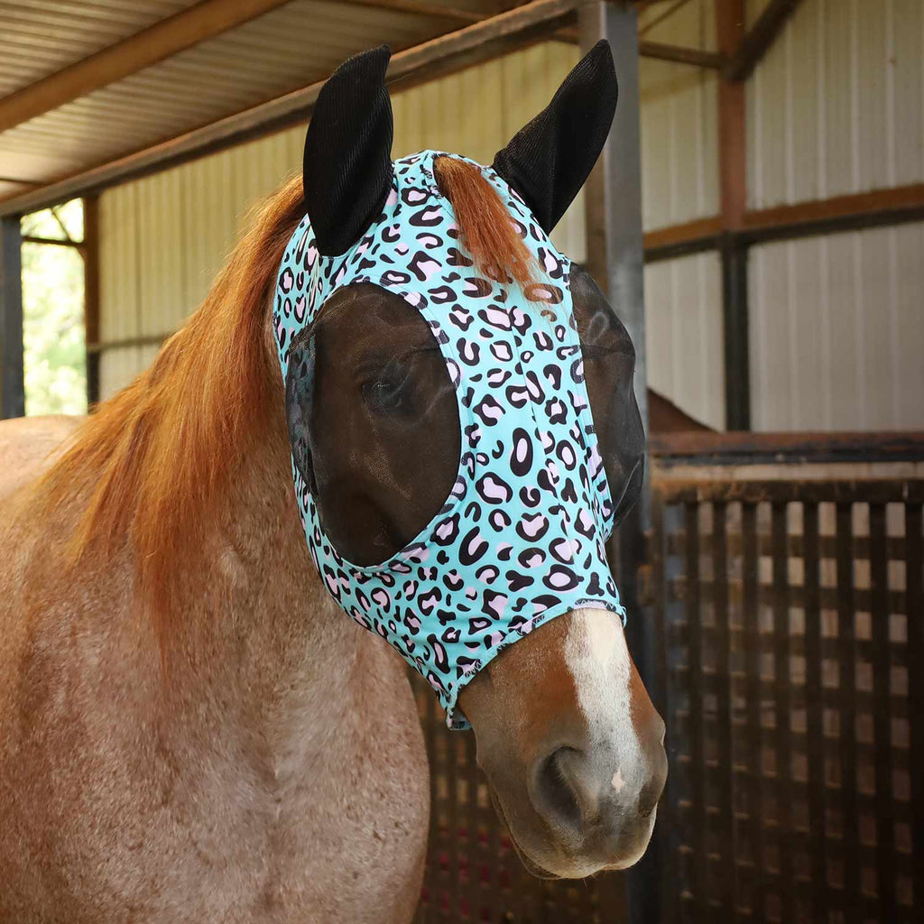 Pre-Sale Jeffers Expression Lycra Horse Fly Mask with Ears