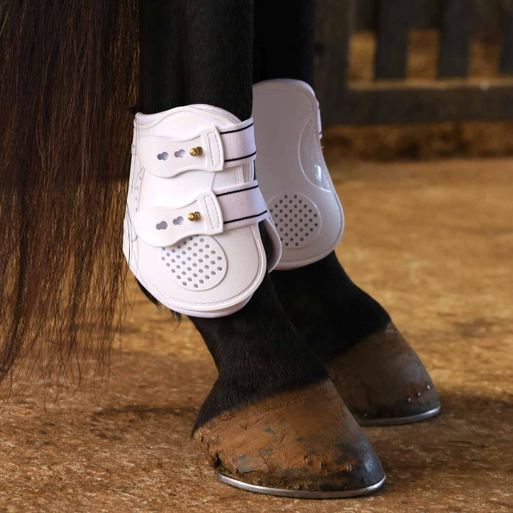 Jeffers Uniquely English Fetlock Boots for Horses, 2-Pack
