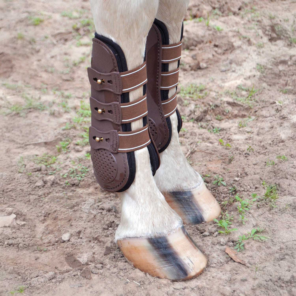 Jeffers Uniquely English Horse Tendon Boots, 2-Pack