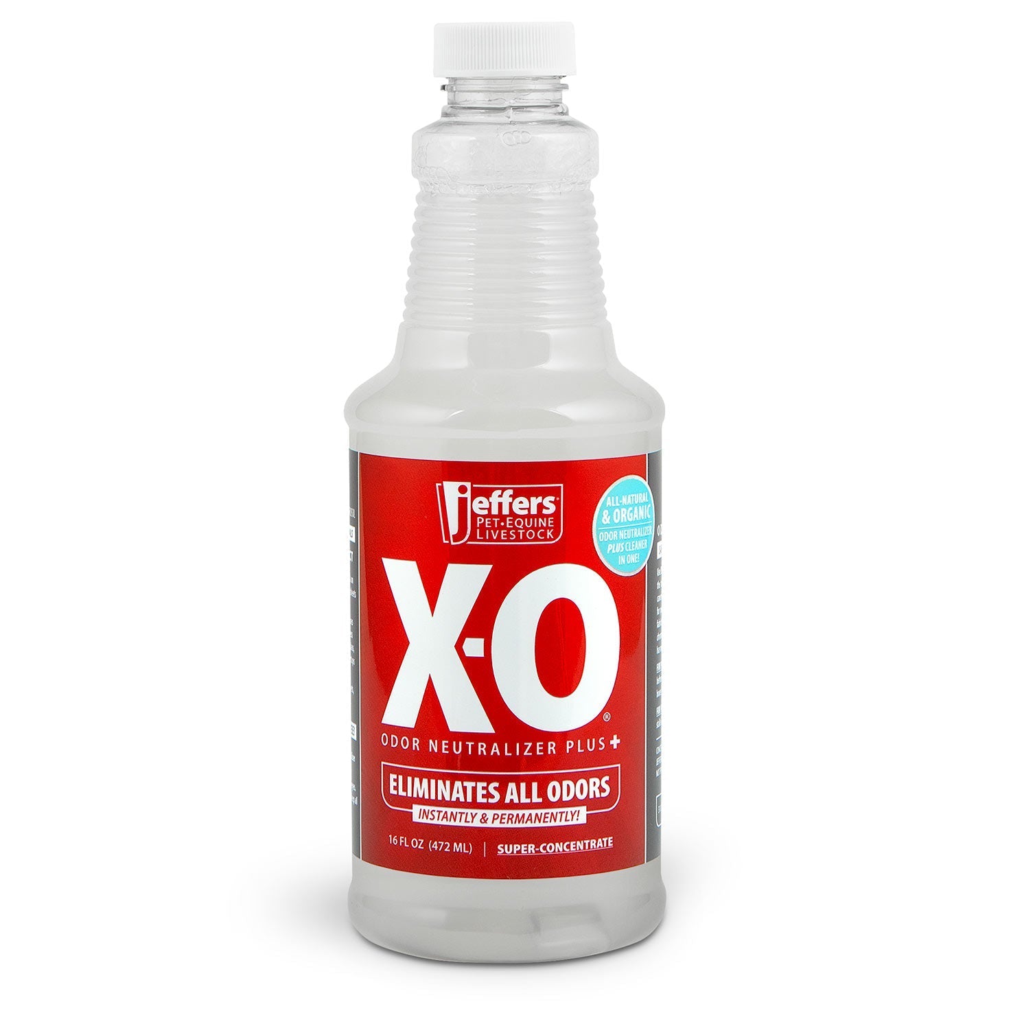 Jeffers X-O Pet Odor Neutralizer Plus + Cleaner Concentrate