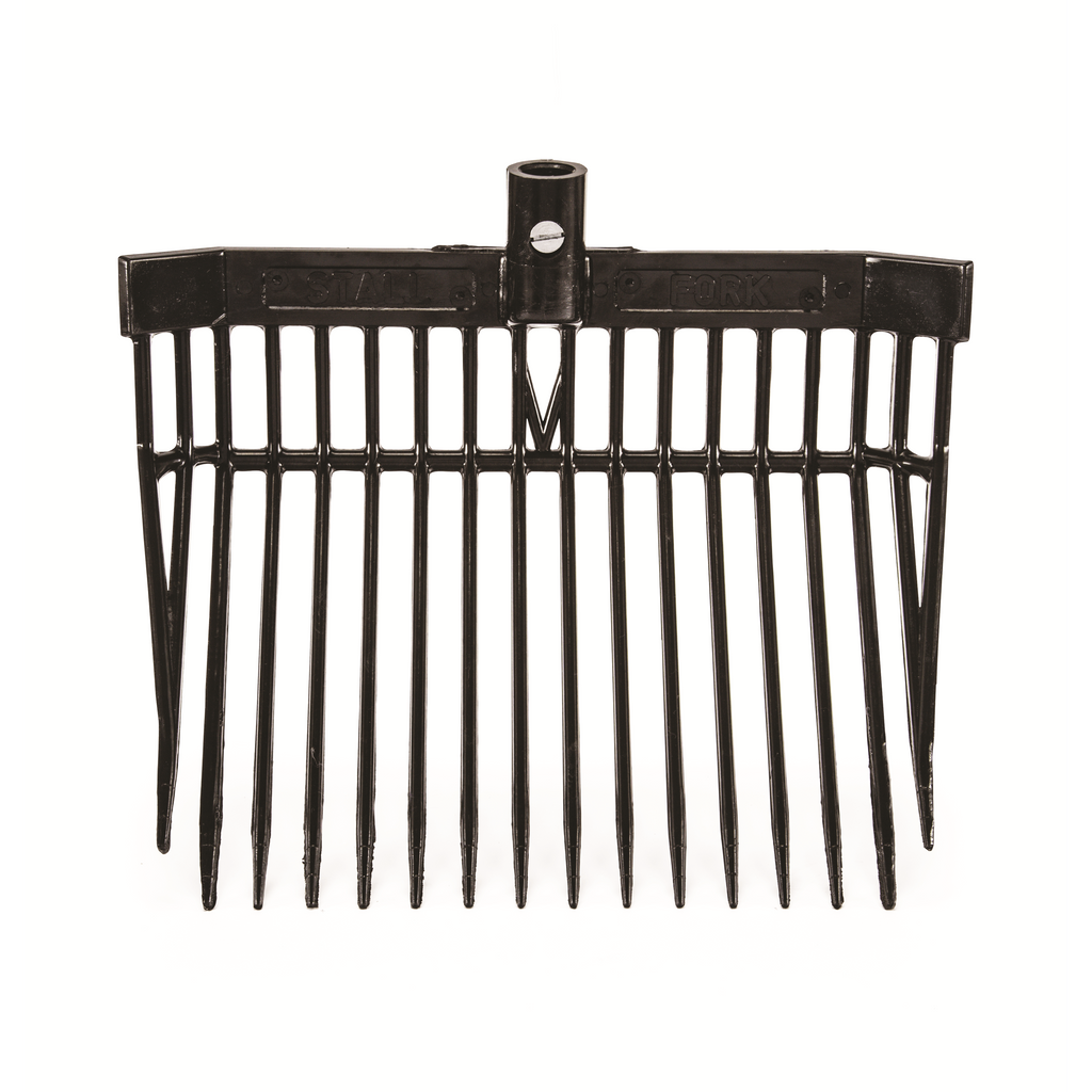 KD-115 Stall Fork | Heavy-Duty Weather-Resistant Stall Fork for Barn and Trailer Cleanup