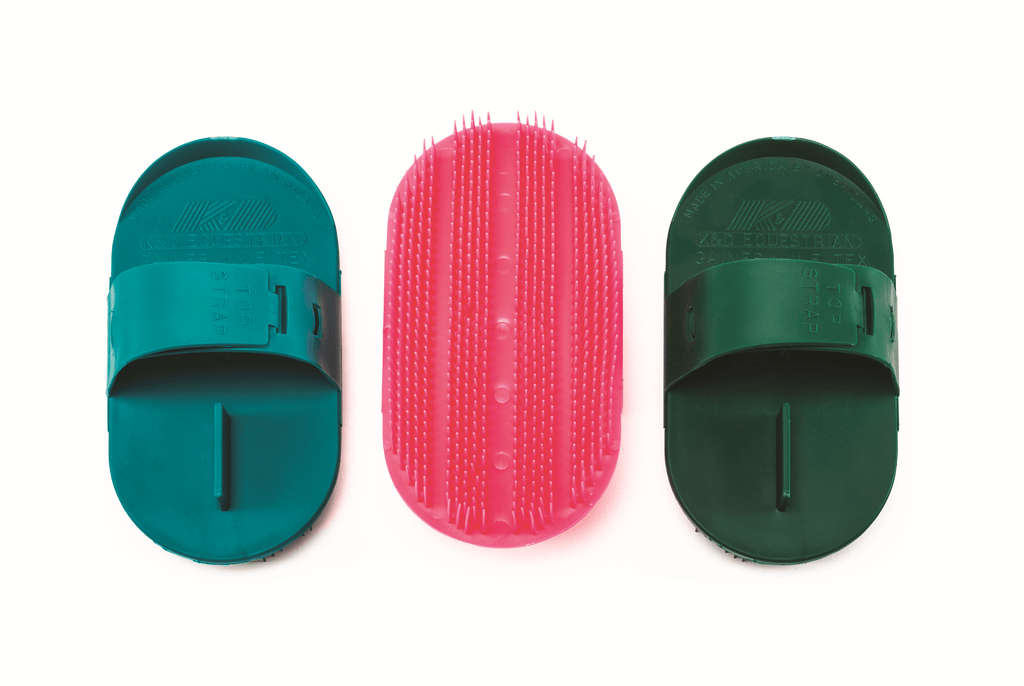 KD-123 Curry Comb | Deep-Cleaning Horse Grooming Tool