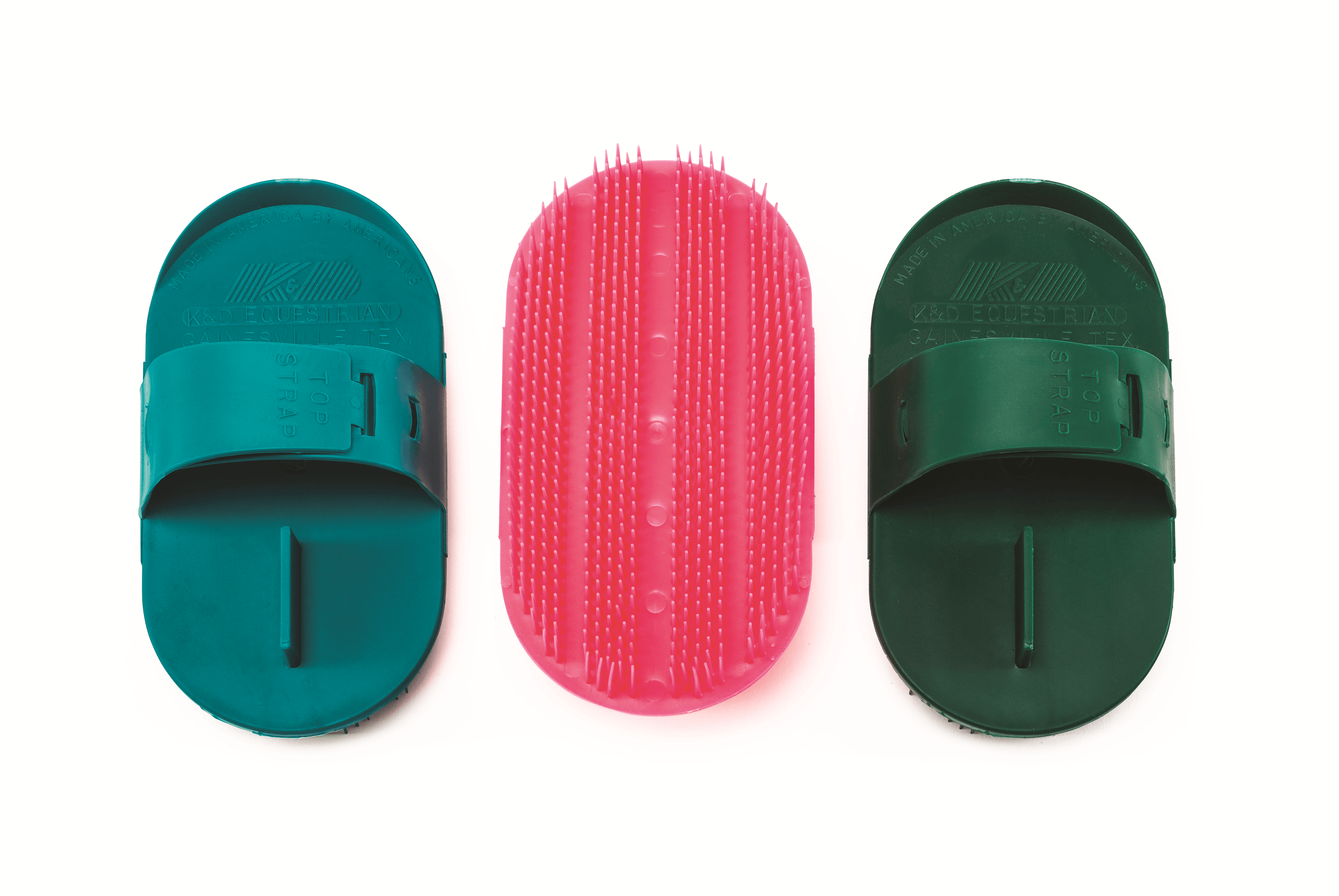 KD-123 Curry Comb | Deep-Cleaning Horse Grooming Tool