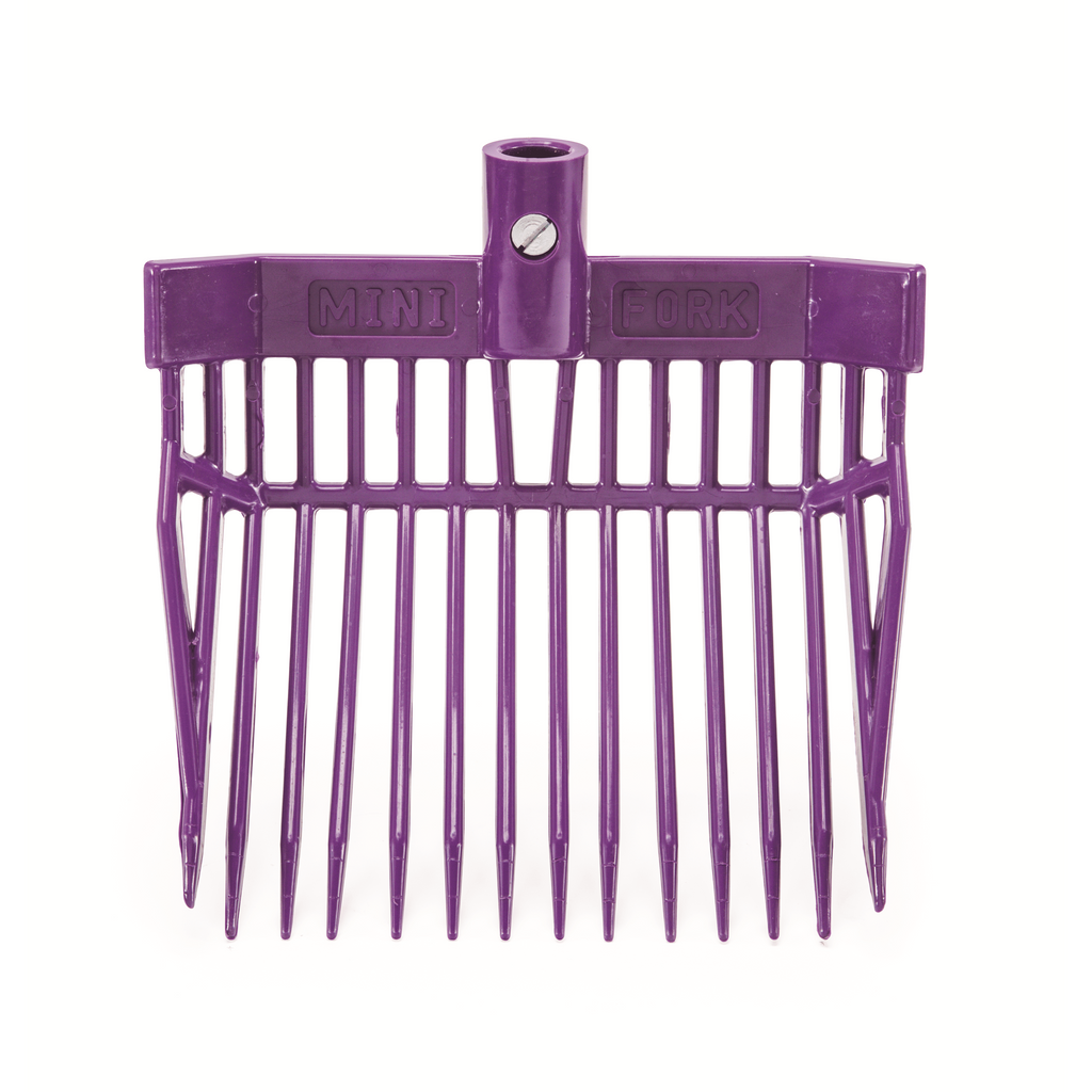 KD-135 Mini Fork | Compact Stall Fork for Barns, Trailers, and Tight Spaces